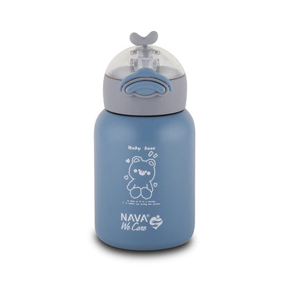 ✨ Botella térmica &quot;We Care&quot; 350ml – Acero inoxidable, amarilla 💛