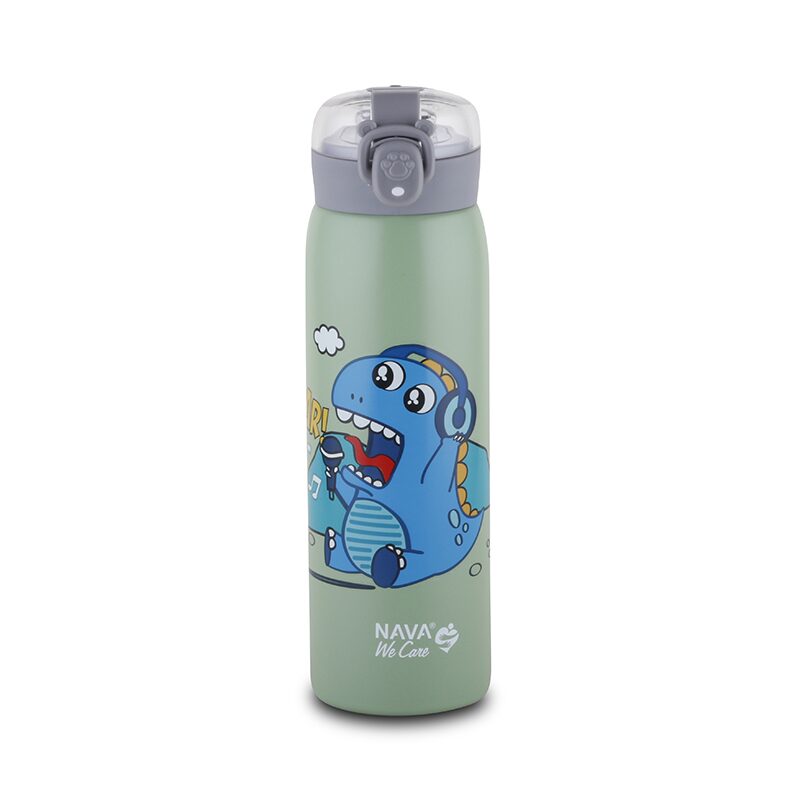💙 Botella térmica de acero inoxidable 500ml – Azul | Bebidas frías ❄️ o calientes 🔥 todo el día ♻️