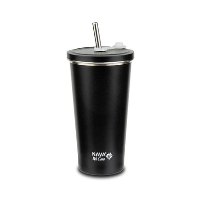 🌿 Taza térmica &quot;We Care&quot; 520ml – Sostenible, segura y sin derrames 🥤❄️