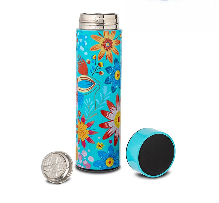 🌡️ Termo Inteligente We Care – Acero Inoxidable 500ml | Con Filtro y Pantalla Digital