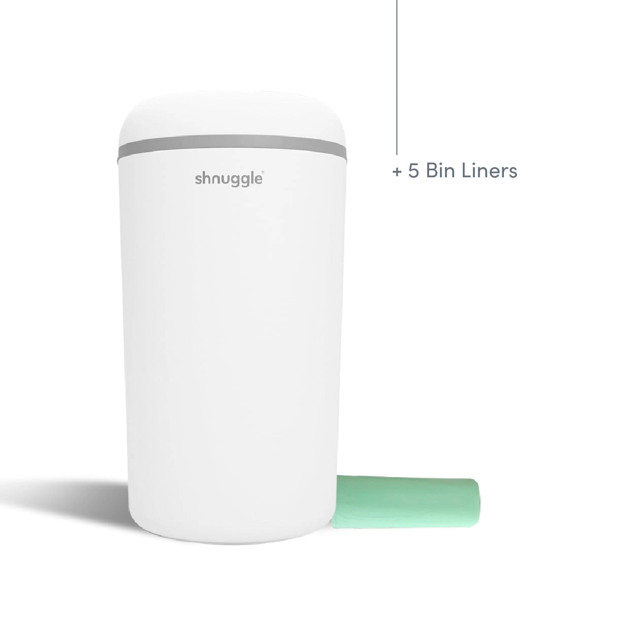 Papelera de Pañales Eco-Touch Shnuggle | Higiene y Comodidad Eco-Friendly