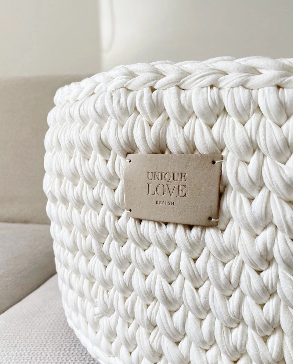 Cesta para Bebé - Nube Blanca | Suavidad y Elegancia para tu Pequeño